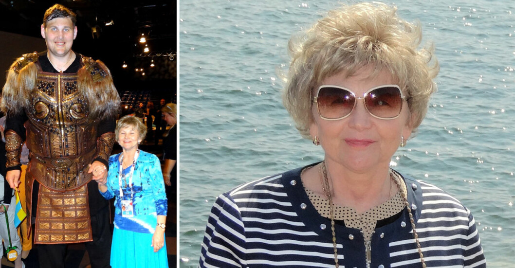 Igors mamma Svetlana Vovkovinska bekräftar sonens bortgång i ett inlägg på Facebook. Här syns hon och Igor efter Eurovision-finalen 2013. Igors mamma Svetlana Vovkovinska bekräftar sonens bortgång i ett inlägg på Facebook.