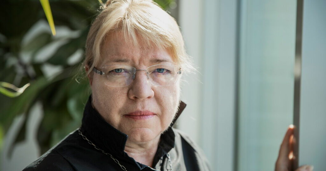 Människorättsorganisationen Memorials vd Jelena Zjemkova besökte Stockholm på inbjudan av kollegor i organisationen Right Livelihood. Memorialchef: Fredspris har också nackdelar