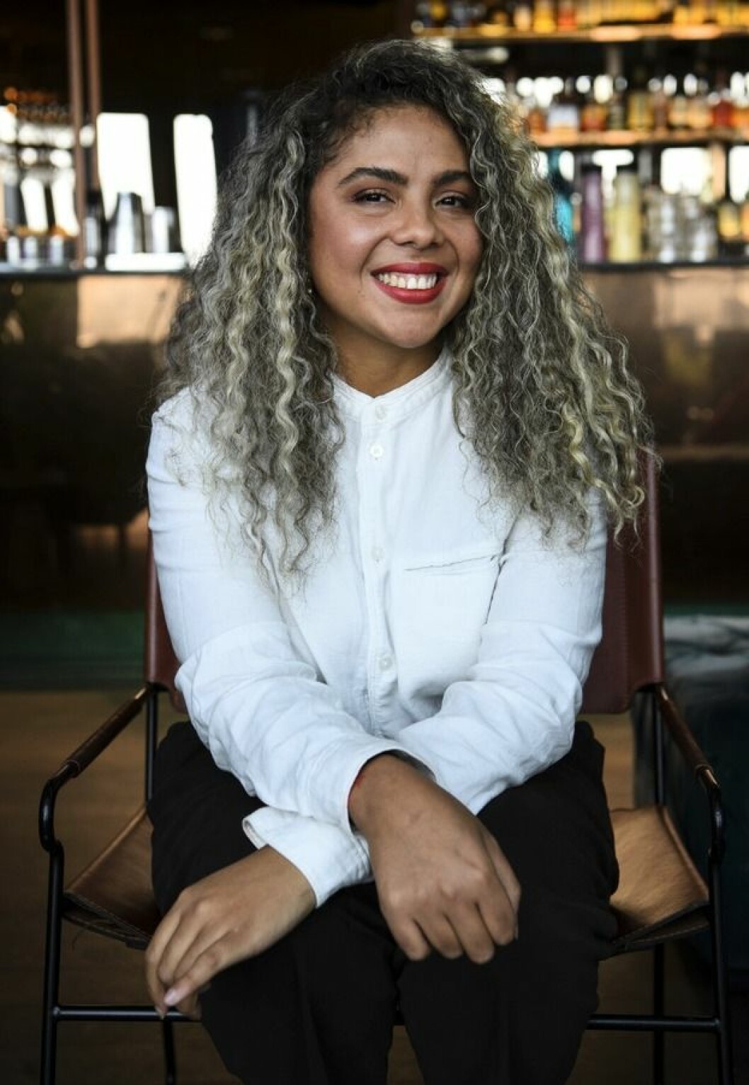 FOTO: Jessica Gow/TT Mapei på presskonferensen inför Stjärnornas stjärna
