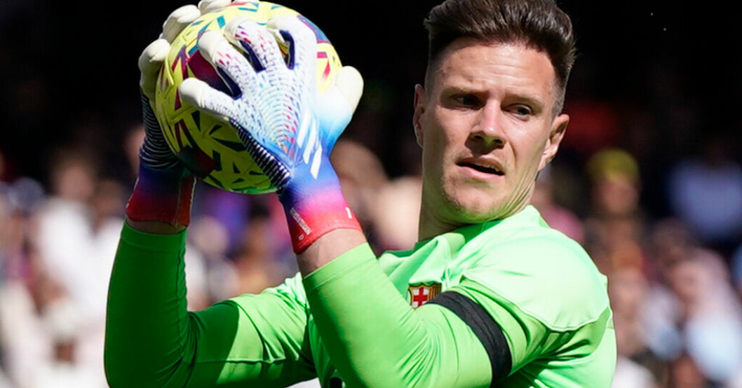 Marc-André ter Stegen släpper sällan in mål. Arkivbild. ter Stegen tangerade rekord i ny Barca-seger