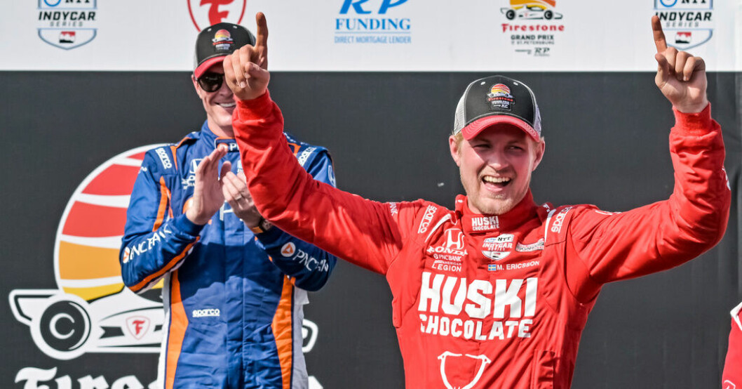 Marcus Ericsson vann Indycar-premiären i Saint Petersburg, Florida. Ericssons premiärsuccé: "Det var vår dag"