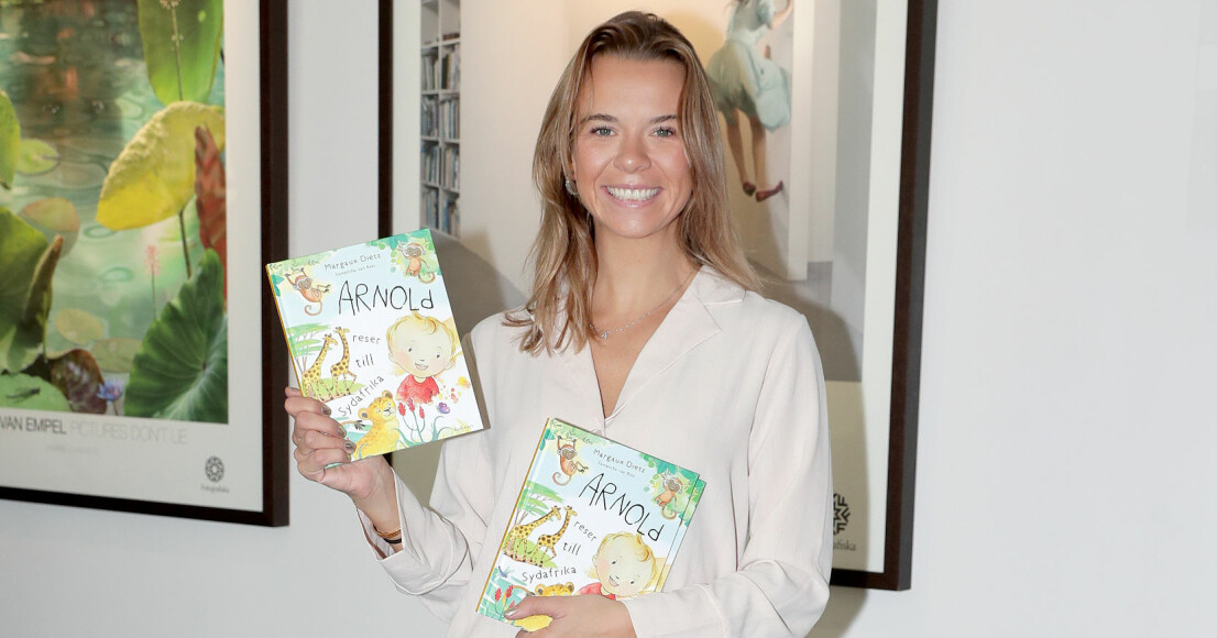 Margaux barnbok sålde bra. Margaux Dietz