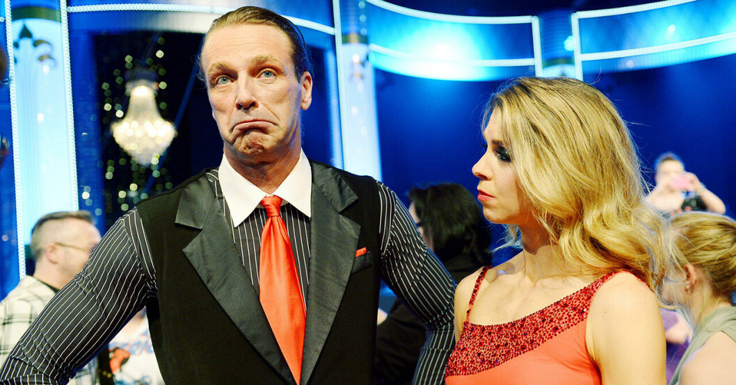Maria avslutade sin Let's dance-era med Patrik Sjöberg 2014. Maria Bild (Karlsson) med Patrik Sjöberg 2014.