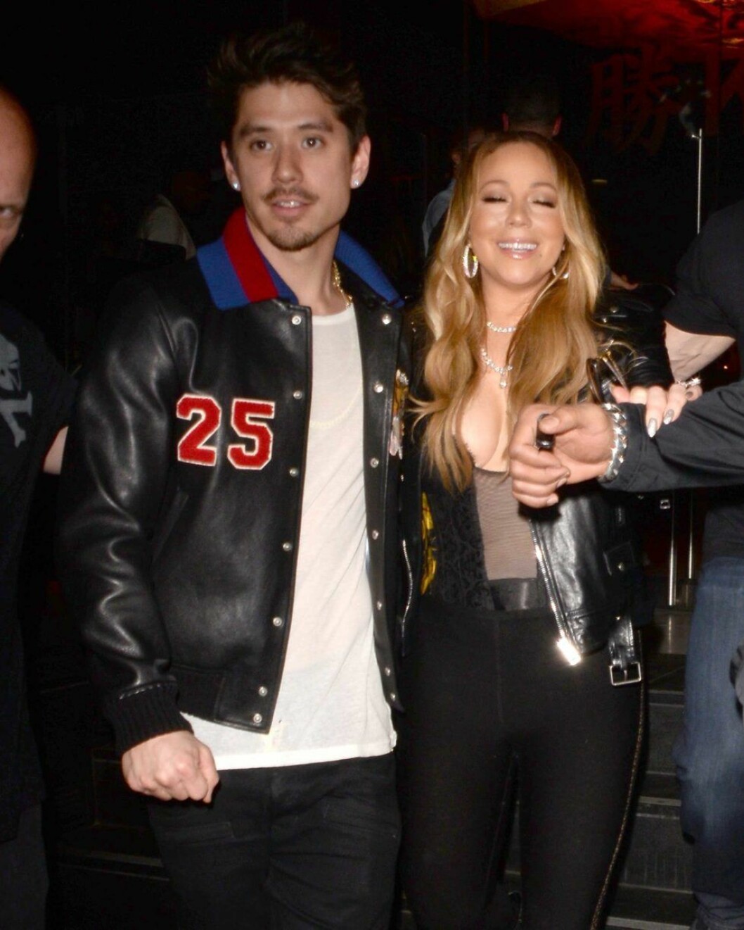 Mariah Carey hittade tröst hos dansaren Bryan Tanaka.