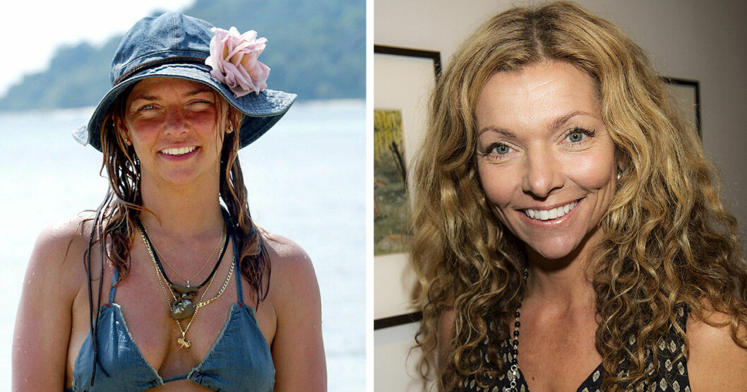 Mariana Dehlin (tidigare Hammarling) 2012 och 2017. <strong>Foto: TT.</strong> Mariana Dehlin (fd Hammarling) i Robinson och i dag.