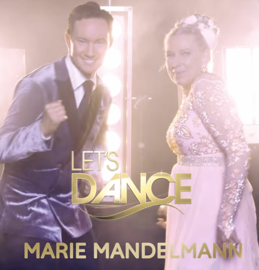 Marie och Jonathan. Marie Mandelmann och Jonathan Näslund i Lets dance 2022