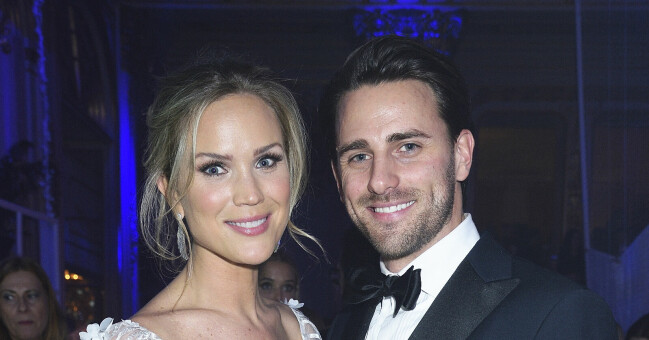 Marie Serneholt och Fredric Palmqvist under ELLE-galan 2019. Marie Serneholt och Fredric Palmqvist under ELLE-galan 2019.