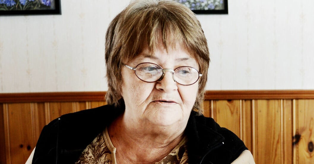 Maritta Söderström, känd från Ullared