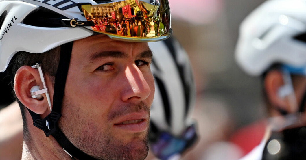 Mark Cavendish under pågående Giro d'Italia. Brittisk cykelstjärna lägger av