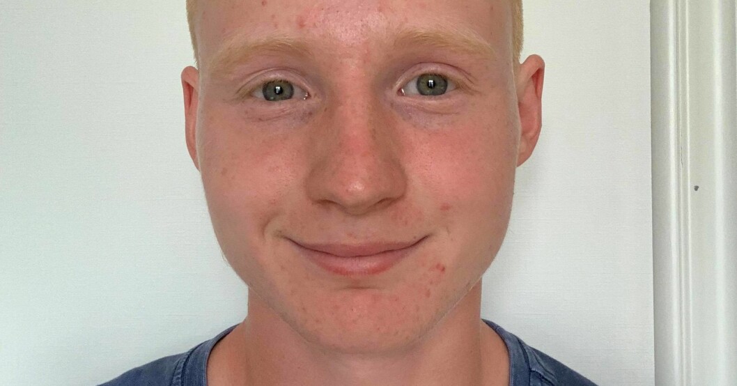 Markus Nilsson, 18, jobbar till vardags som snickare och gillar att träna parkour. Markus Nilsson
