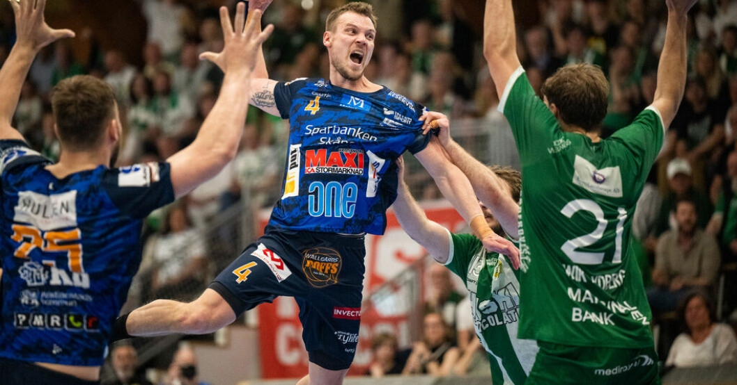 Markus Olsson sköt Kristianstad till SM-final. Kristianstad till final efter sekunddrama
