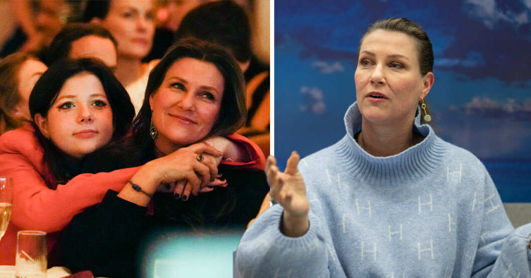 Prinsessan Märtha Louises dotter chockar – rakar av sig allt hår