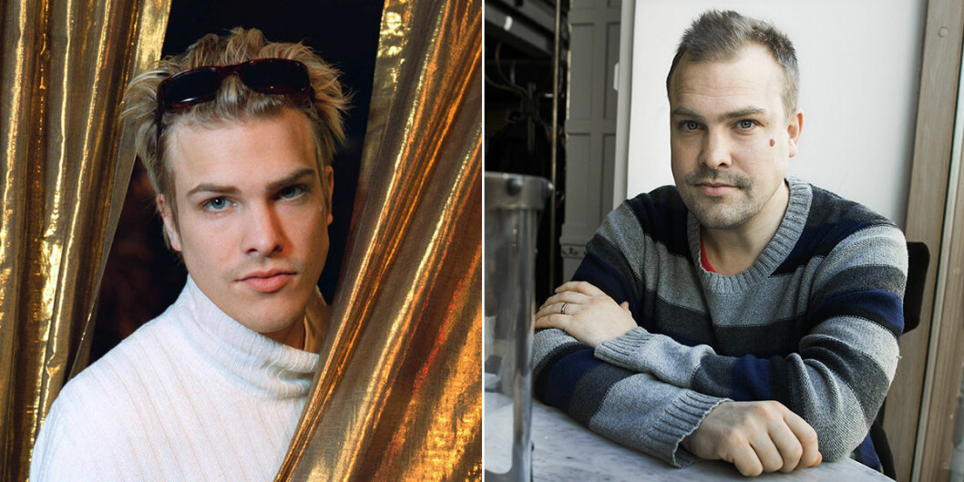 Martin Svensson 1999 och 2013.
