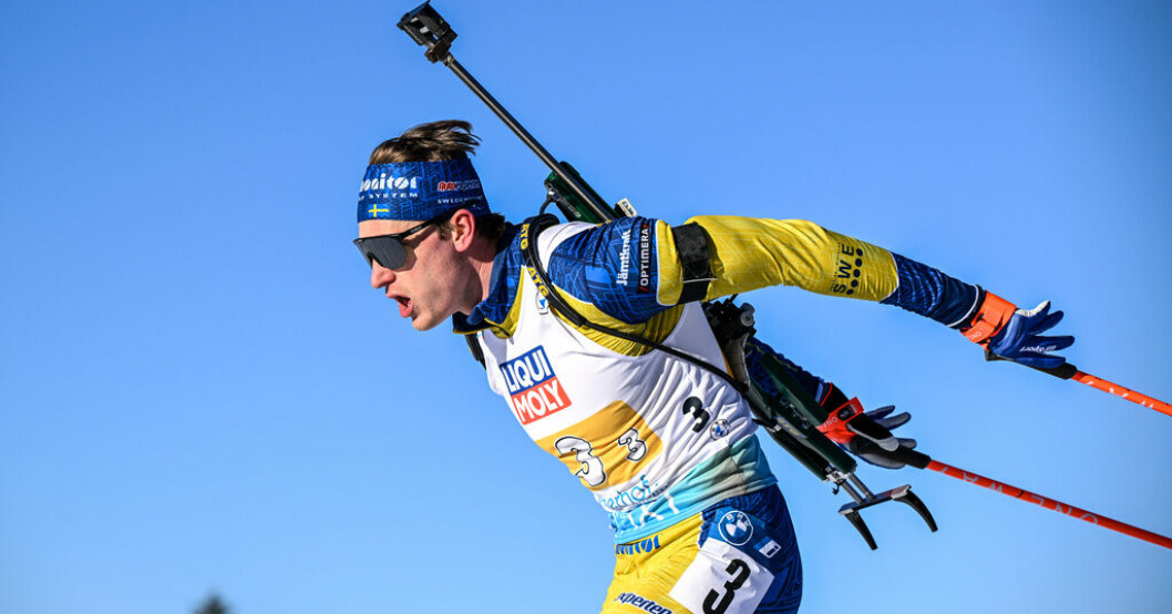 Martin Ponsiluoma är snabb i spåret, men inte alltid så säker i skyttet. "Får han till det är han på pallen", säger skyttetränaren Johan Hagström. "Får han till skyttet är han på pallen"