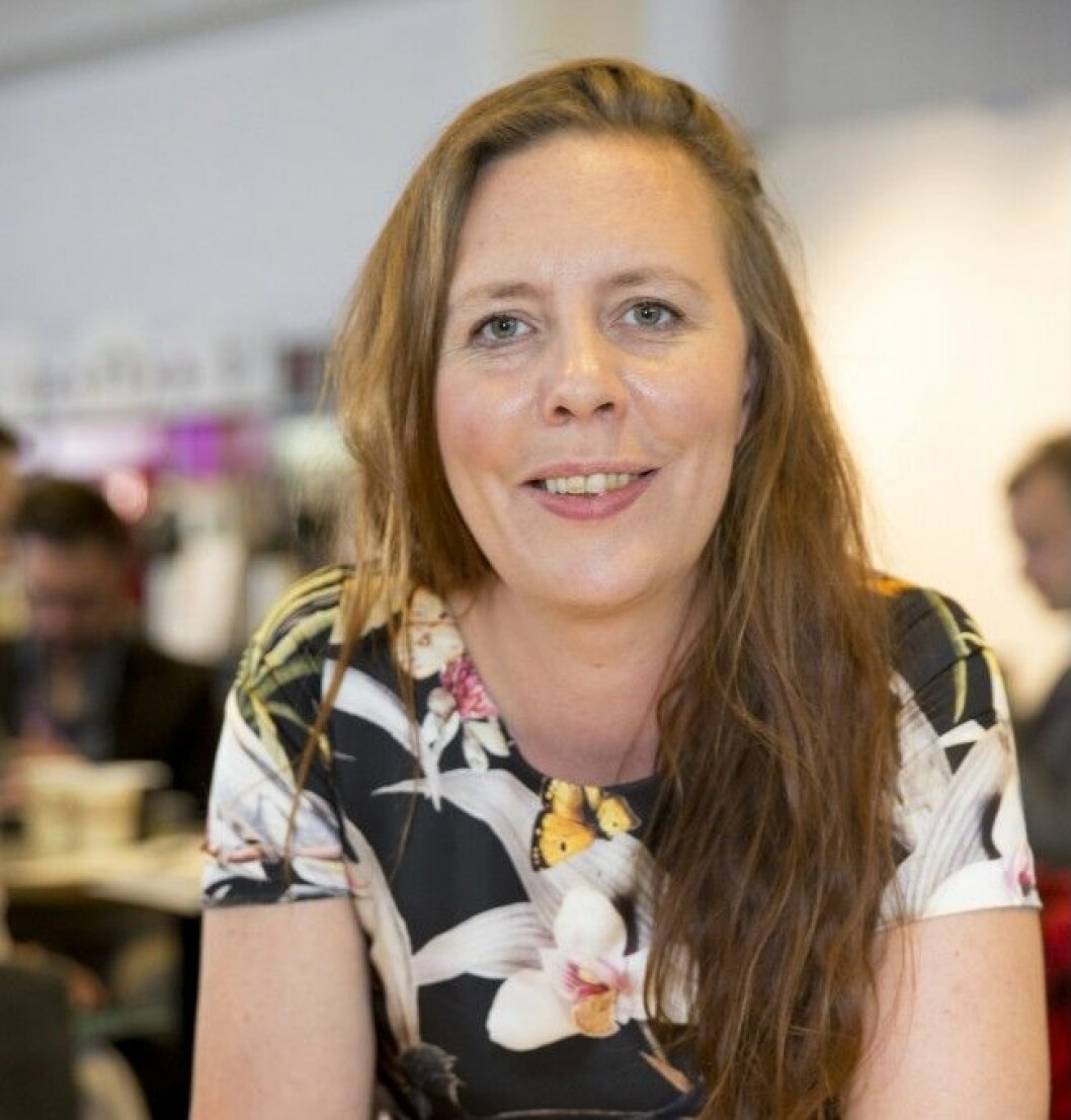 Martina Montelius möter Hänt på Bokmässan. Foto: Malin Bondeson Martina Montelius möter Hänt på Bokmässan. Foto: Malin Bondeson