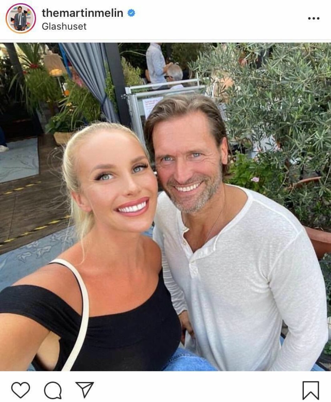 FOTO: Instagram Martin Melin och Julia Franzén