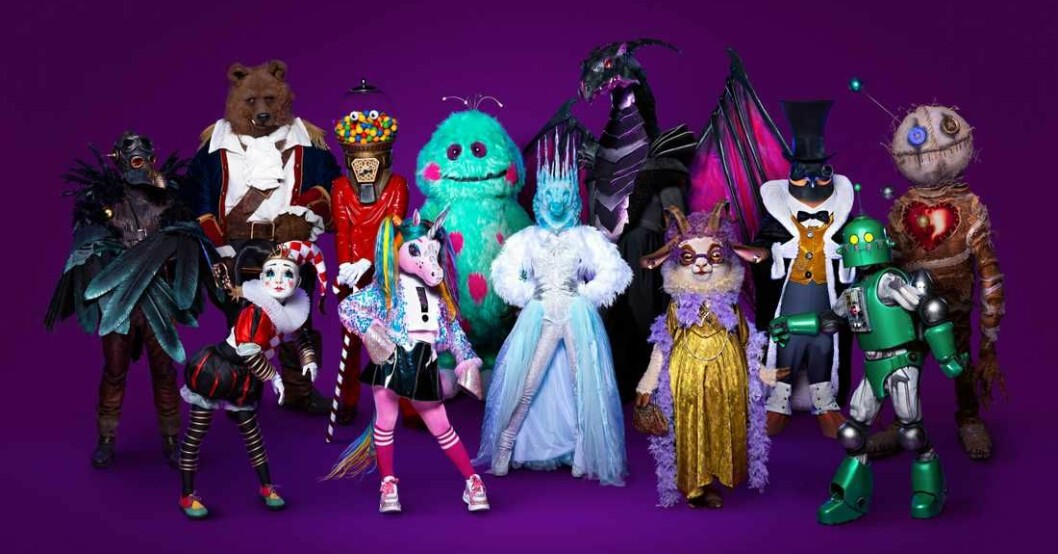 Alla sagolika figurer i <span class=" italic" data-lab-italic_desktop="italic">Masked singer Sverige</span> 2021. Alla figurer i Masked singer Sverige 2021