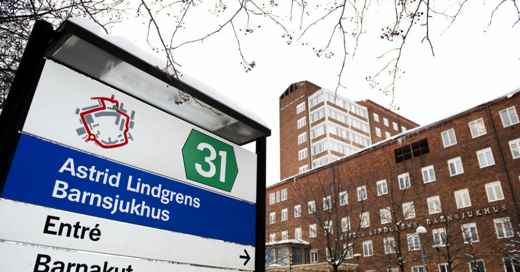 Mässling upptäckt på Astrid Lindgrens barnsjukhus