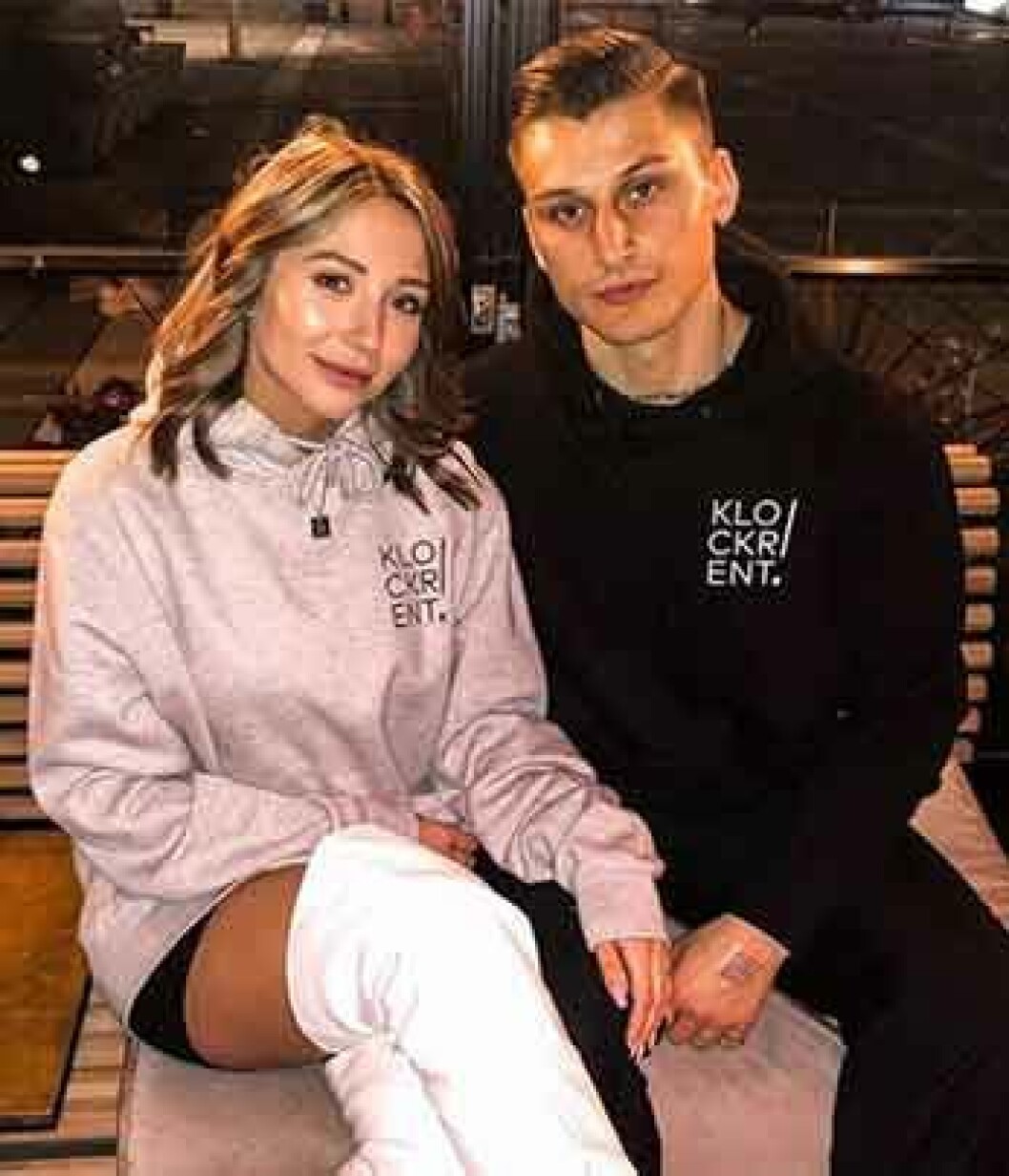 Mathias Guss och Sofie Karlstad från Love island.