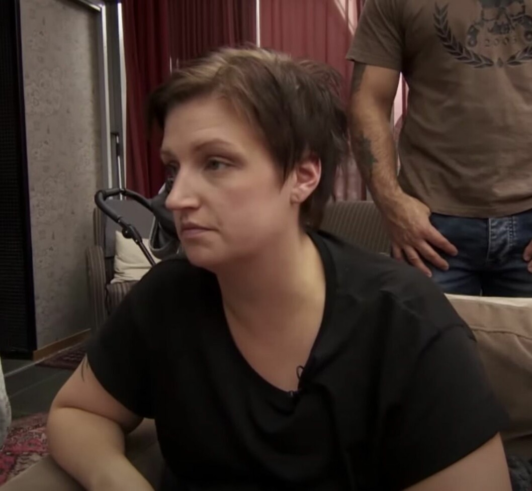 FOTO: TV4 Matilda Nikula i svart t-shirt