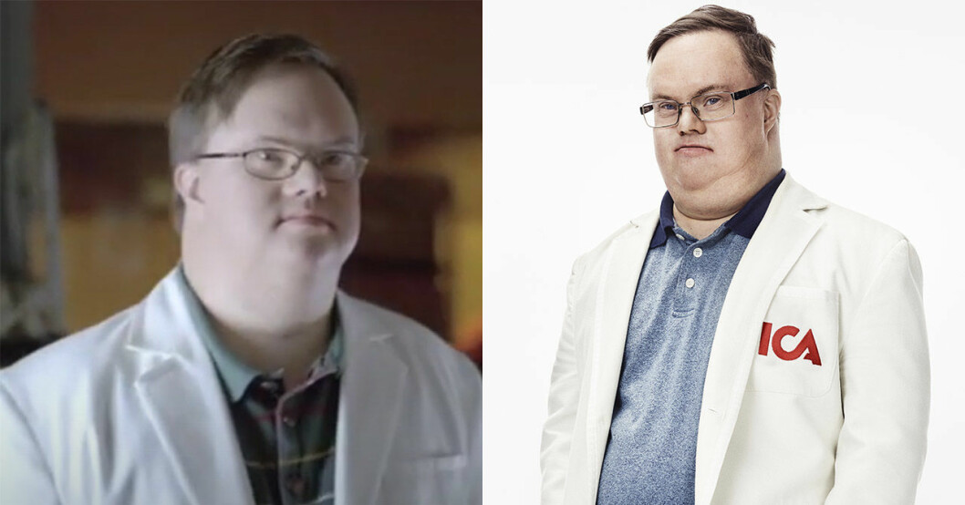 Mats Melin som Jerry i Ica-reklamen. Mats Melin som Jerry i Ica-reklamen.