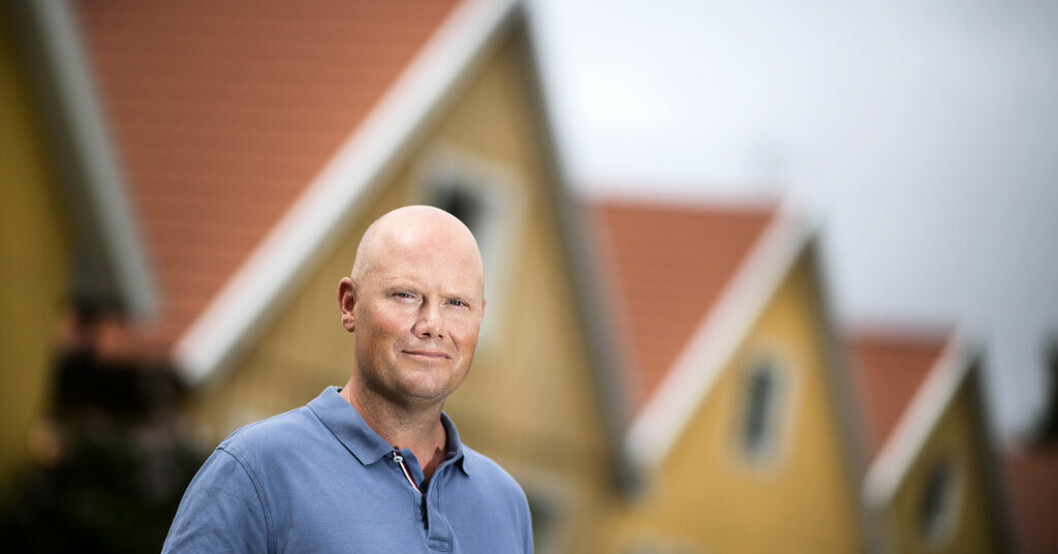 Mattias Edvardsson är aktuell med en ny bok – och en kommande Netflixfilmatisering av thrillern "En helt vanlig familj". Arkivbild. Netflix nästa för svenske thrillerförfattaren