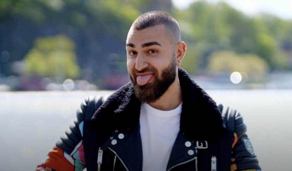 Mattias Mutlu i <span class=" italic" data-lab-italic_desktop="italic">Idol </span>2021. Mattias Mutlu i Idol 2021