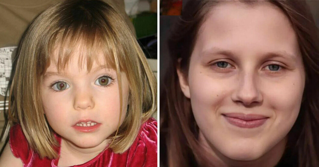 Madeleine McCann och Julia Wendell.