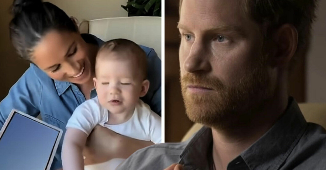Meghan Markle, prins Harry och sonen Archie.