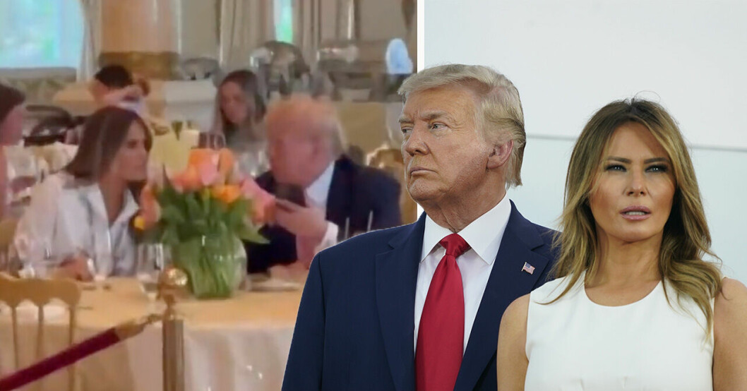Melania och Donald Trump.