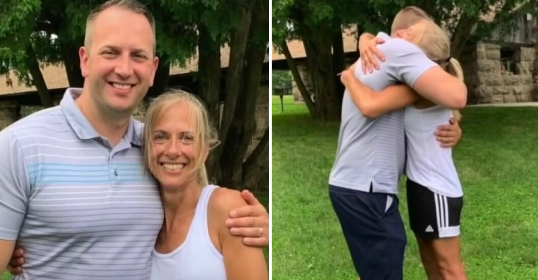 <strong>Efter 33 år kunde Greg Vossler och hans biologiska mamma återförenas.</strong> Greg Vossler och Melanie Pressley återförenas efter 33 år.