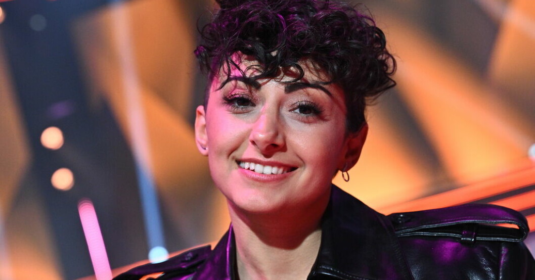 Melanie Wehbe vid Melodifestivalens semifinal i Örnsköldsvik. Arkivbild. Sommarturnén: Wehbe ser fram mot bensinmackskorv