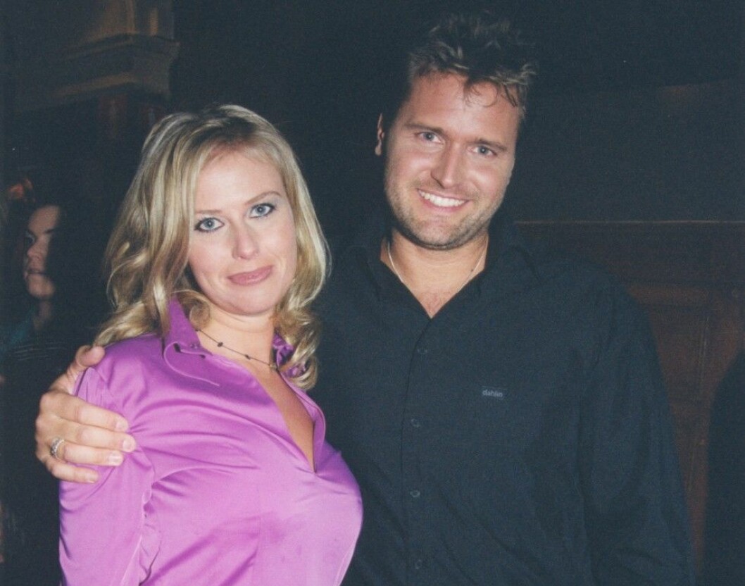 Christina Melin och Martin Melin. Den här bilden är från 2001. Foto: IBL Martin Melin och Christina Rönnqvist2001(c) Cecilia Österberg