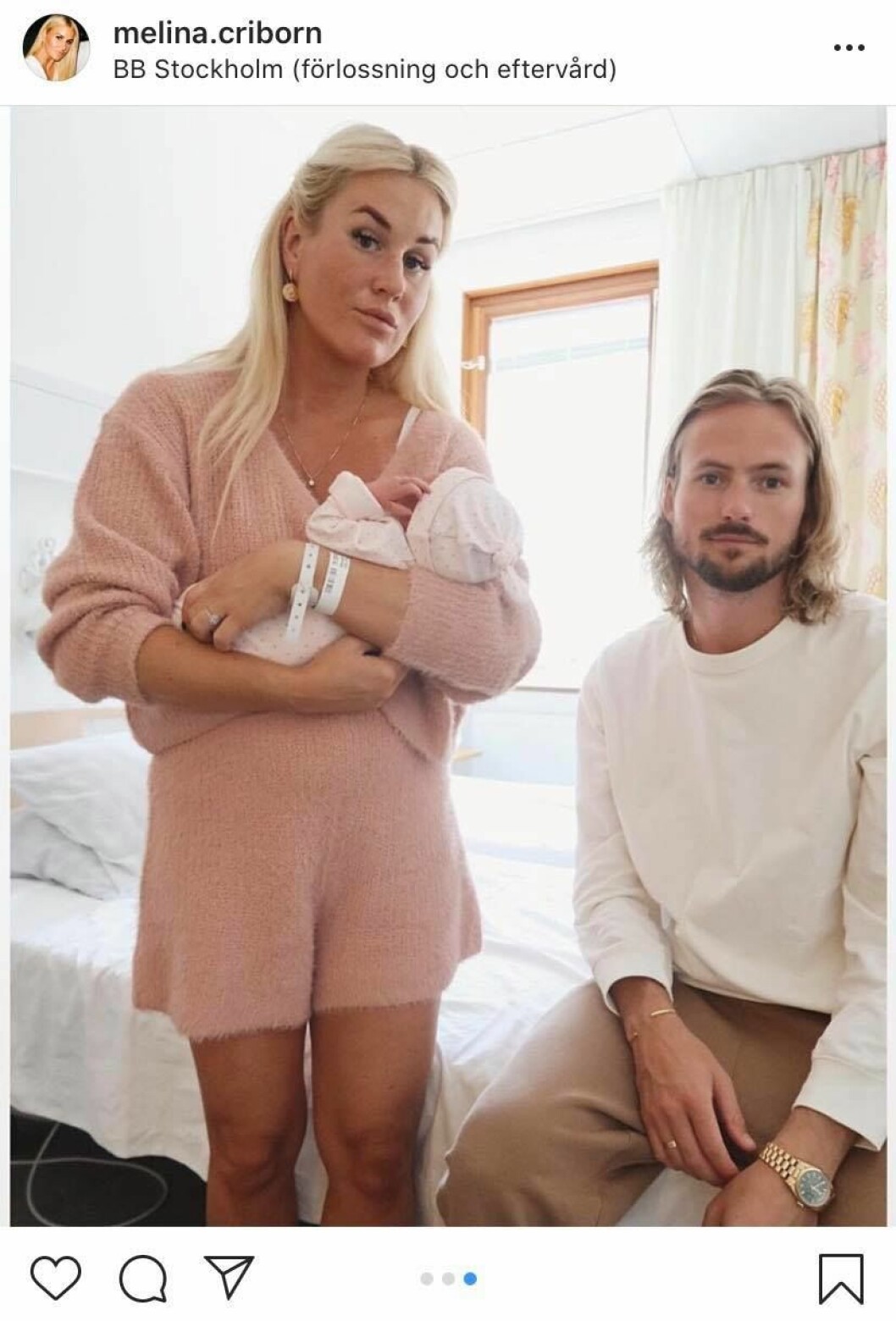 FOTO: Instagram Melina Criborn Jacob criborn föräldrar