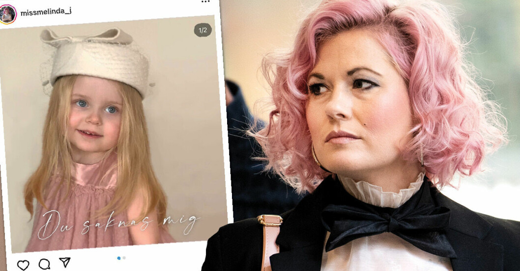Melinda Jacobs djupa sorg – 3 år efter dödsfallet: ”Älskade Esmeralda”