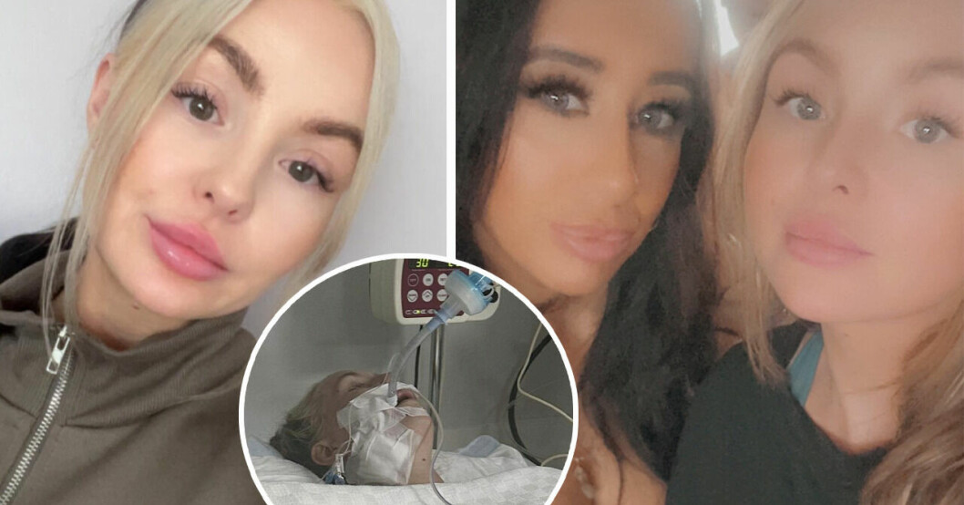 Mamman Melissa fast i svenskparadiset – fick anfall på flygplatsen.