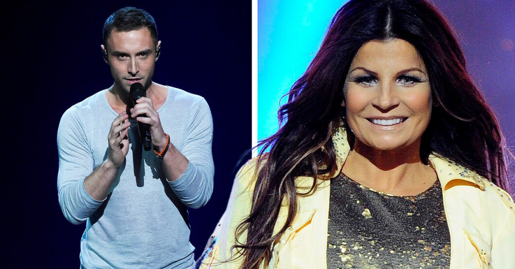 Måns Zelmerlöw och Carola Häggkvist