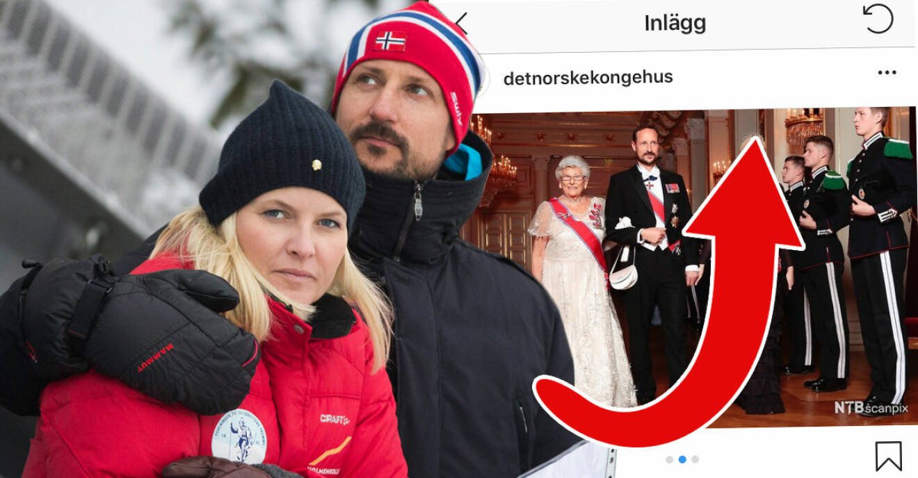 I veckan kom beskedet att kronprinsessan Mette-Marit av Norge lider av lungfibros, nu kommer nya bilder på prinsessan.