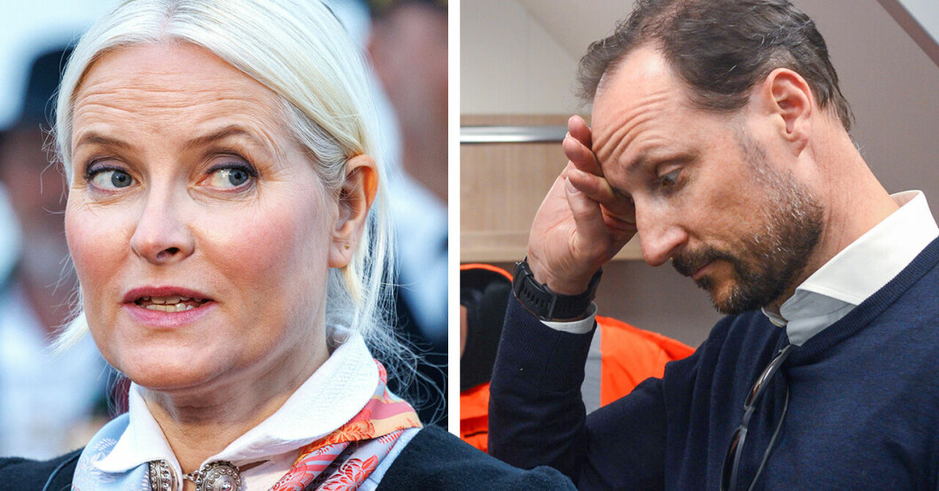 Mette Marit och Haakon.