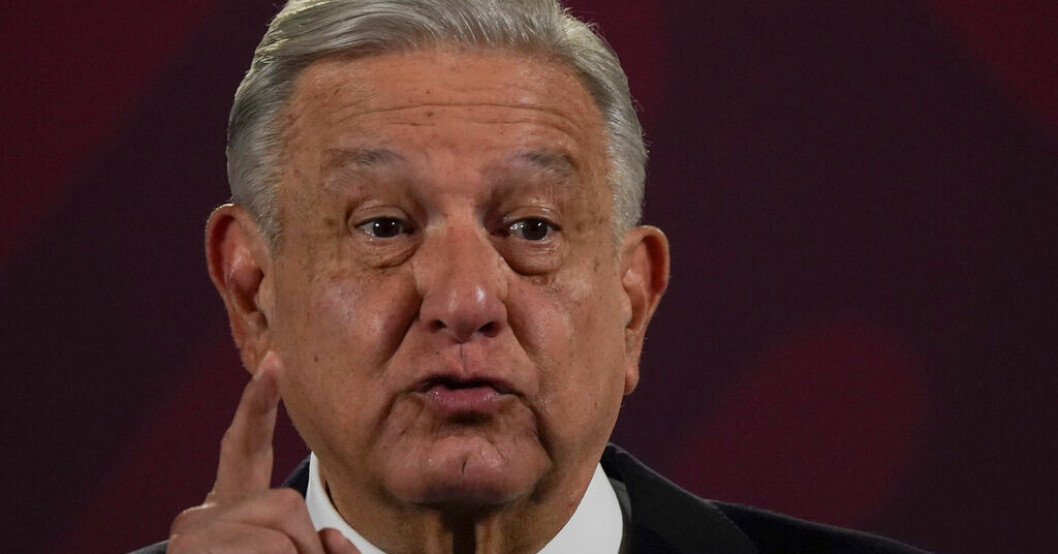 Mexikos president Andrés Manuel López Obrador. Arkivbild. Omfattande gruvreform lagstadgad i Mexiko