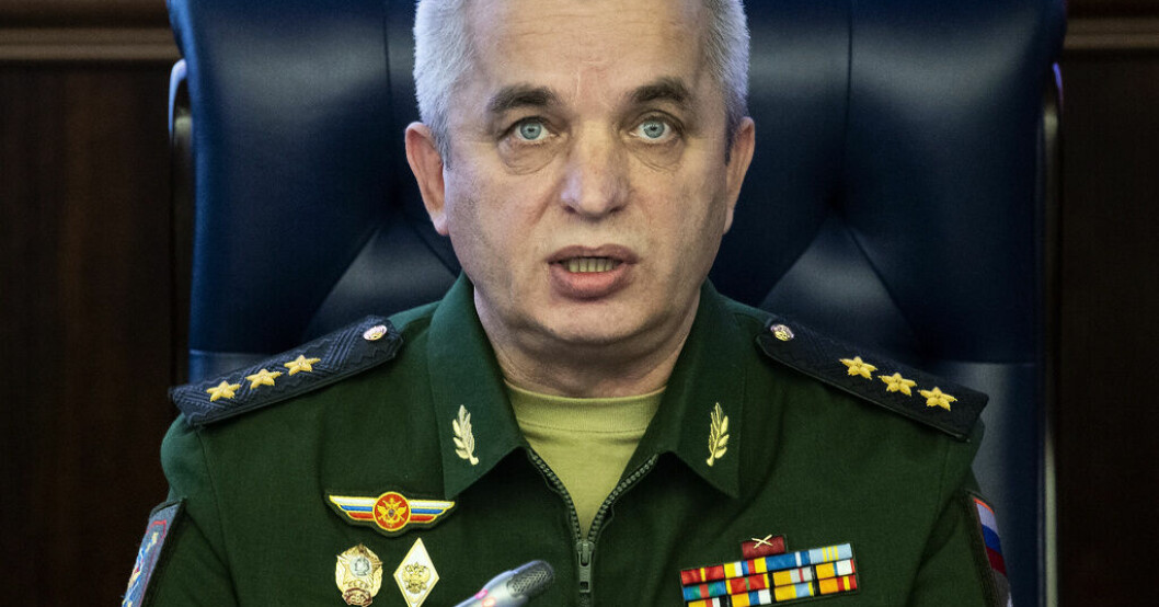 Ryssland sparkar högt uppsatt general