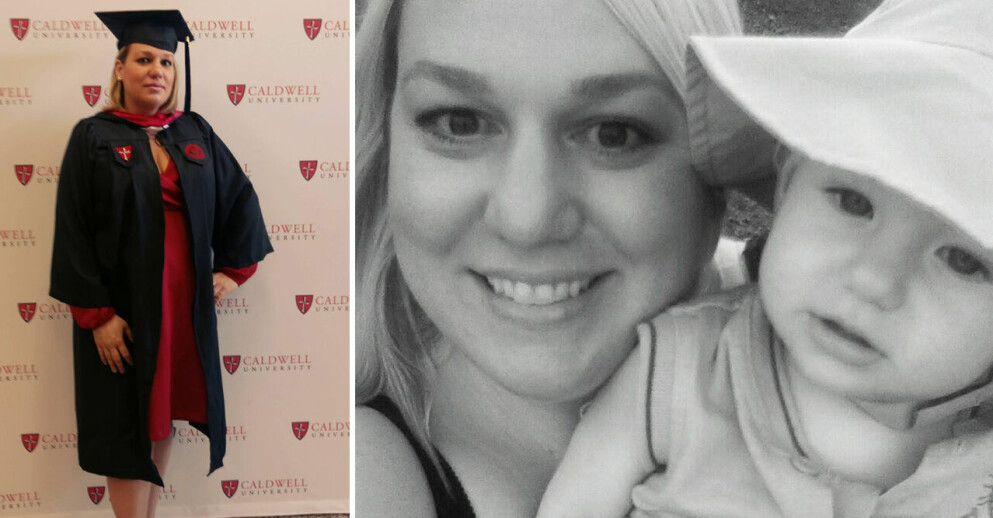 <strong>Michelle jobbade heltid, var gravid och hade tre barn och tog nyligen en master i pedagogik, berättar hennes faster.</strong> Michelle Stani tog en master i pedagogik.