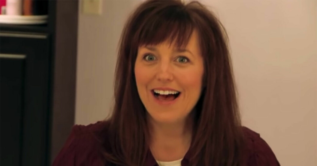 Michelle satsade ett tag på rakare hår. Michelle Duggar