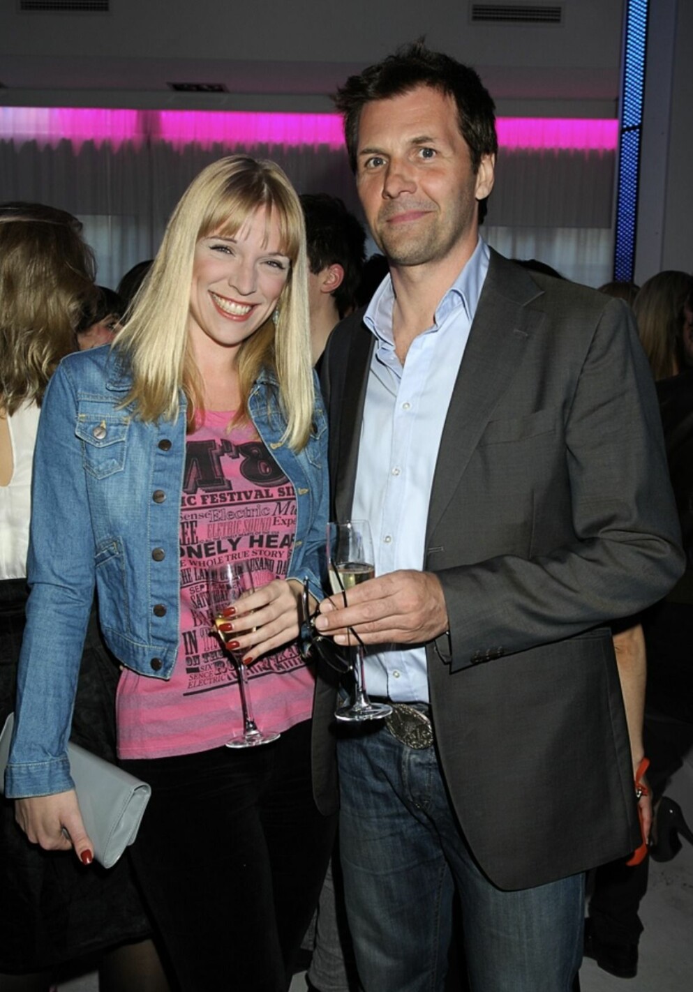 Micke Leijnegard och Sanna Norell