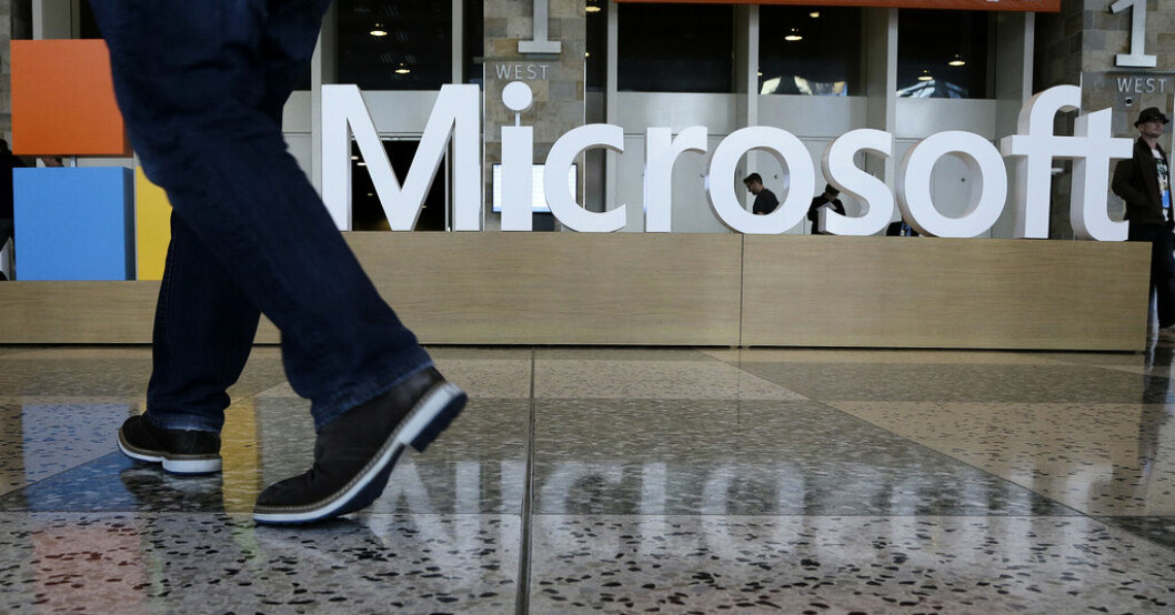Microsoft rapporterar delår. Arkivbild. Stark delårsrapport från Microsoft