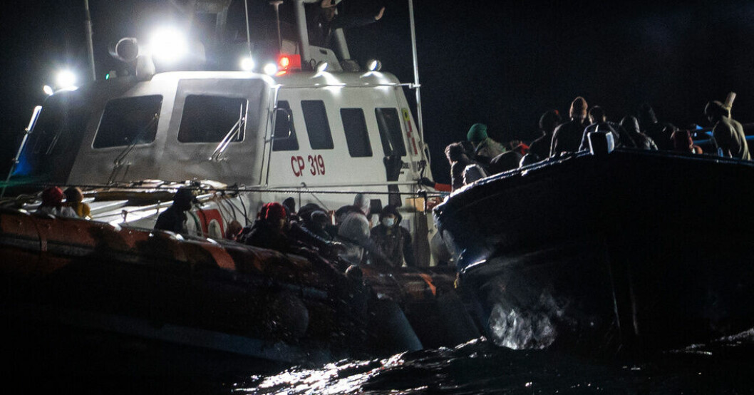 Hårt migranttryck på dödlig rutt på Medelhavet