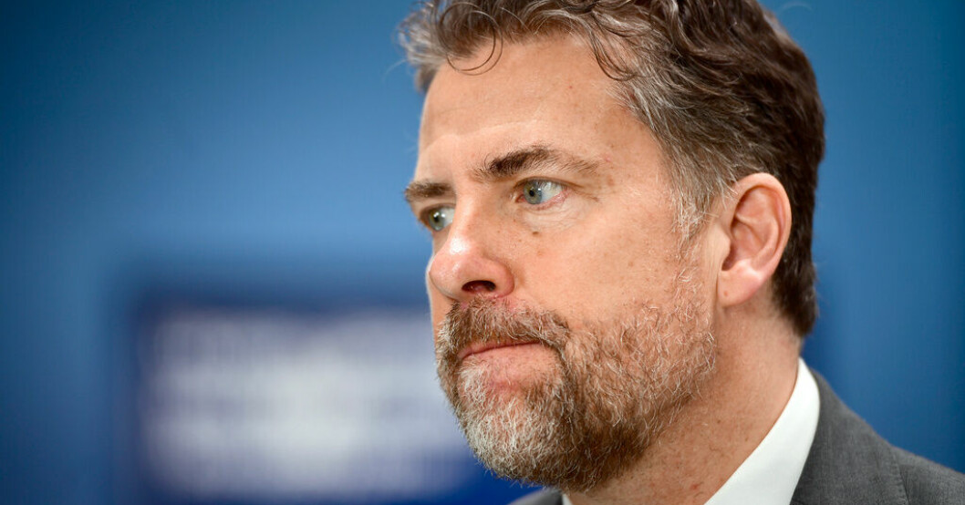 Migrationsverkets generaldirektör Mikael Ribbenvik gör sin sista dag nästa vecka. Arkivbild. Inte klart med ersättare för Ribbenvik