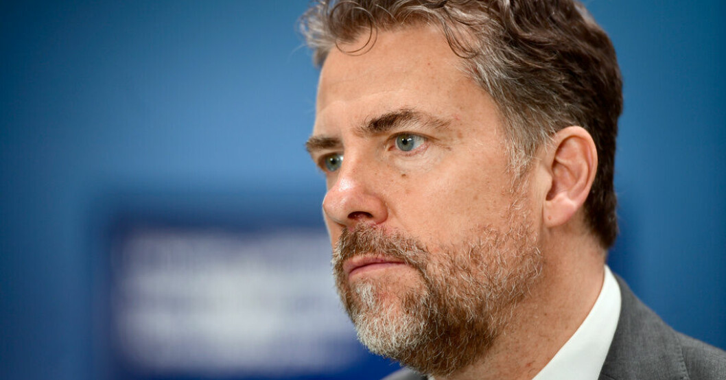 Migrationsverkets generaldirektör Mikael Ribbenvik. Arkivbild. Ribbenvik: "Hade gärna velat vara kvar"