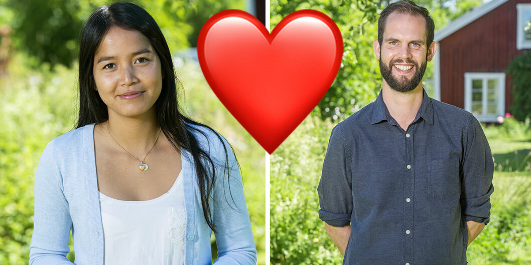 Miha Alvesson Due Billing och Niclas Gråberg. <strong><em>Foto: Magnus Liam Karlsson/SVT</em></strong> Gift vid första ögonkastet