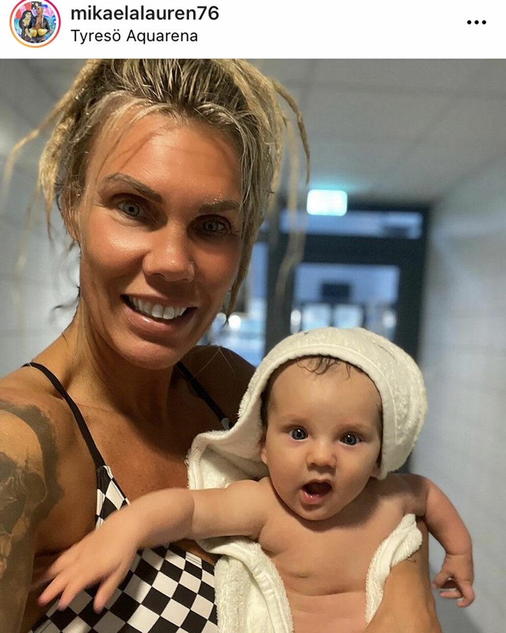 Mikaela och dottern Nikita.